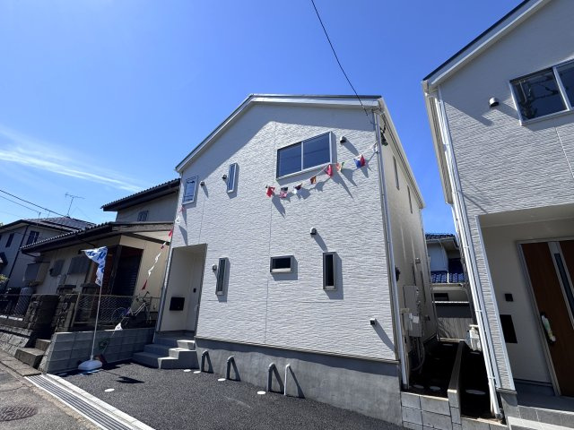 柏市戸張新築戸建（戸張第８）の外観|2号棟外観・完成済み内覧可能です！