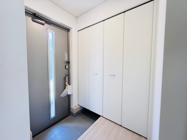 柏市戸張新築戸建（戸張第８）の玄関|玄関ホール・シューズクローゼット