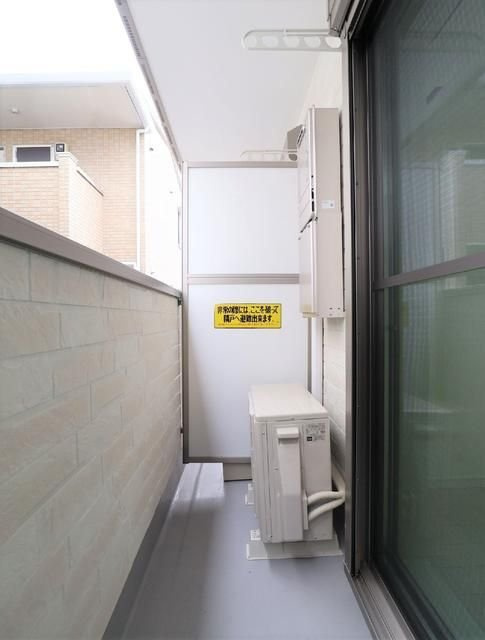 アリロッセ船橋のバルコニー