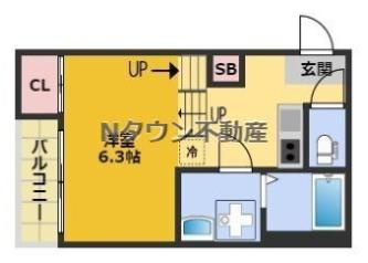 【間取り】 | ハーモニーテラス長筬町V | 間取りです