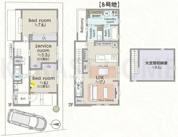 京都市西京区桂坤町　新築戸建