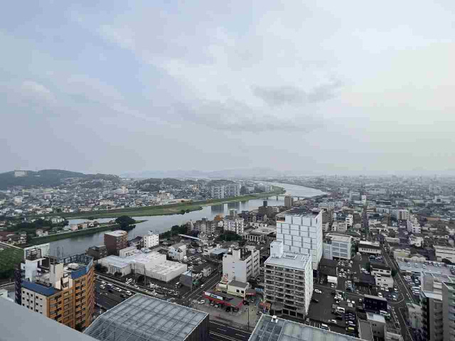 ライオンズタワー岡山千日前の展望