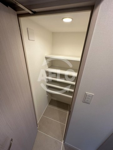 ザ・パークハビオ谷町六丁目クロスの収納|ザ・パークハビオ谷町六丁目クロス　シューズボックス