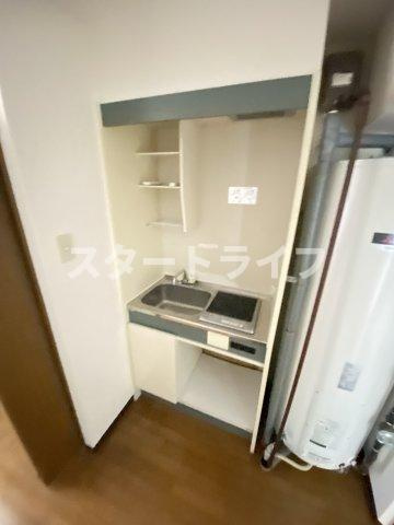 大阪市淀川区西中島２丁目の賃貸マンションのキッチン