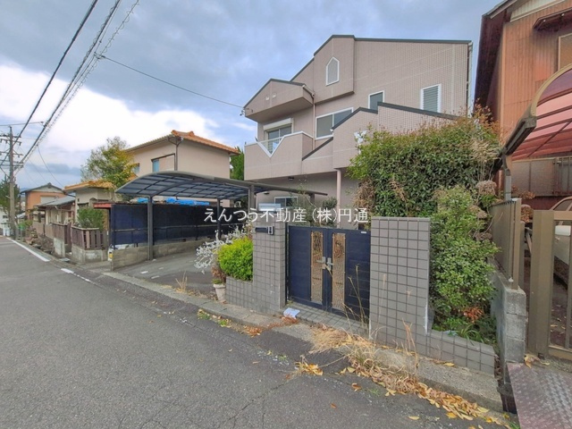 白ヶ根町の前面道路含む現地写真