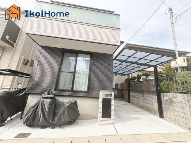 神戸市西区学園東町３丁目　中古戸建の外観|地下鉄「学園都市」駅まで徒歩9分！一条工務店の建物で豪華仕様！太陽光パネル・蓄電池搭載！