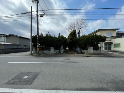 【前面道路含む現地写真】 | 【売土地】由利本荘市石脇字田尻野