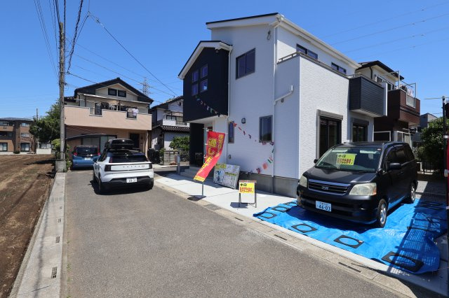《仲介手数料無料》桶川市大字坂田1603-13新築一戸建てグラファーレの外観