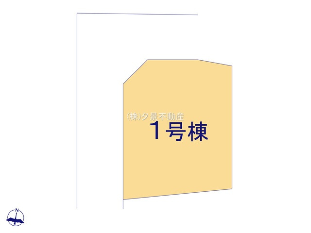 《仲介手数料無料》桶川市大字坂田1603-13新築一戸建てグラファーレの区画図
