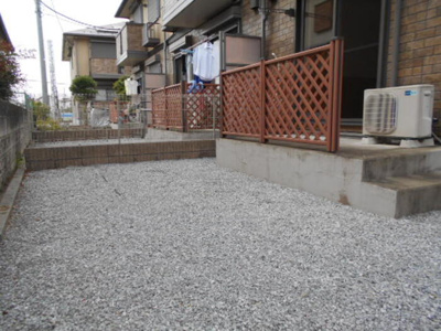 【庭】 | アミューズＡ・Ｂ A | 専用庭