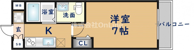 【間取り】 | Mプラザ小阪駅前