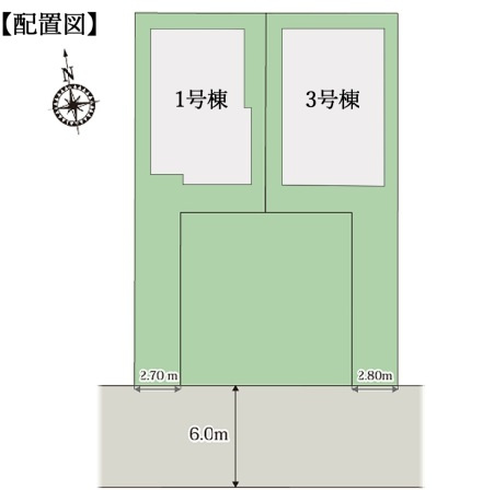 新松戸南2丁目【馬橋北小学校:徒歩4分】の区画図