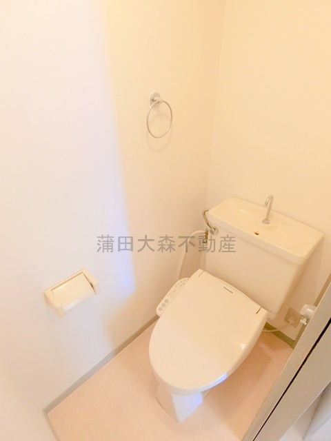 サンフラワー池上のトイレ|温水洗浄便座付きのトイレ