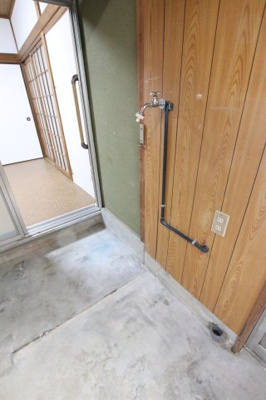 【設備】 | 桜ケ丘町戸建 | 室内洗濯機置場