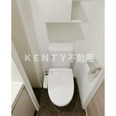 【トイレ】 | クレヴィスタ大森Ⅱ | ゆったりとした空間のトイレです