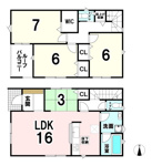 クレーデルガーデン平群町若葉台第1 全5区画 5号棟の画像