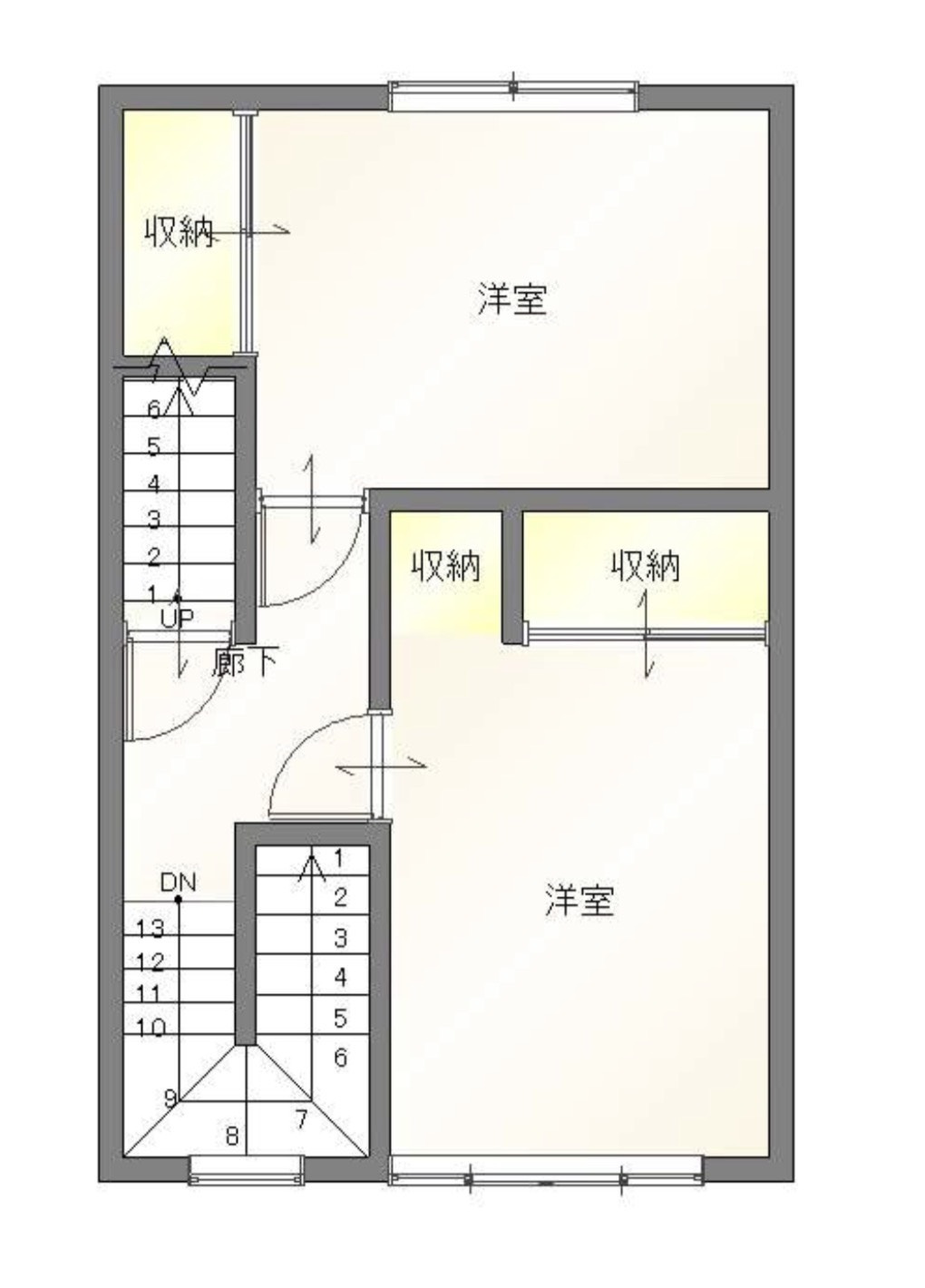 行徳1丁目　4階建の間取り|3F