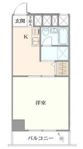 【間取り】 | マンション池袋 | 南西向きのお部屋なので、陽当たり・通風良好です！
