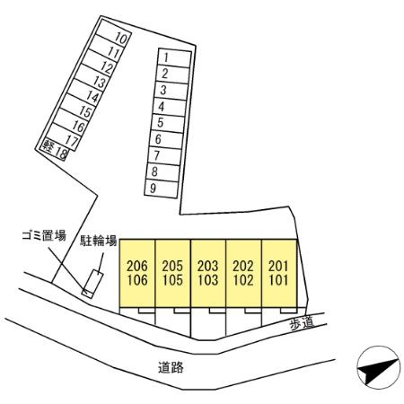 D-ROOM　N.Tのエントランス