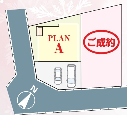 八ケ崎3丁目15番【八ヶ崎第二小学校:徒歩5分】の区画図