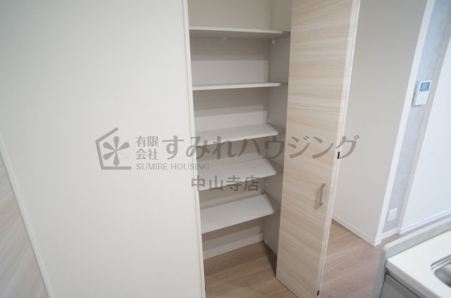 ガーデンハウス宝塚A棟の収納