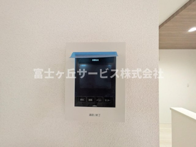 【セキュリティ】 | 浜松市中央区萩丘3丁目 4期 新築一戸建て | TV付インターホンです
