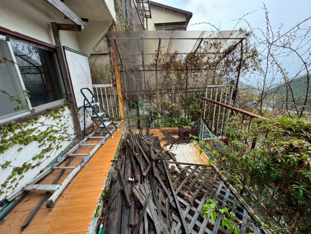 熱海市青葉町　戸建ての庭