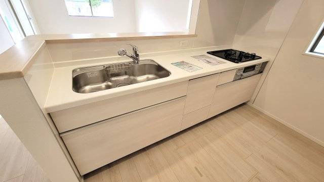 富士宮市貴船町の新築一戸建のキッチン