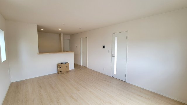 富士宮市貴船町の新築一戸建の居間・リビング