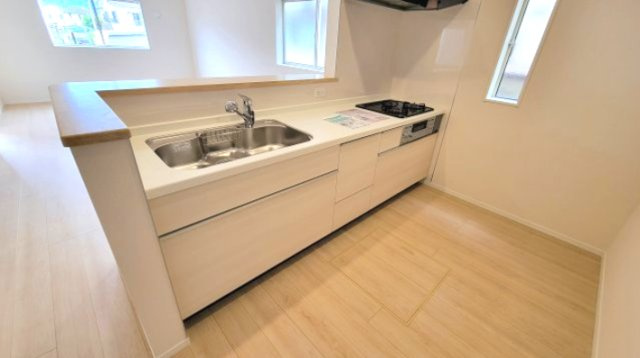 富士宮市貴船町の新築一戸建のキッチン