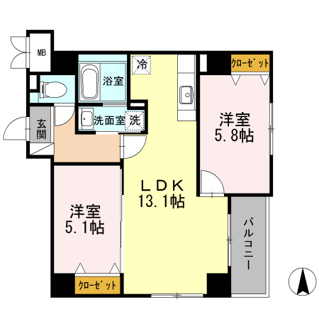 【間取り】 | シエロ アズール