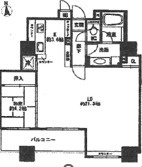 福島県福島市　区分マンションの間取り