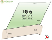 守谷市松並青葉1期　売地の画像