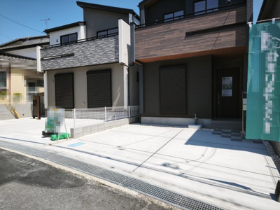 【前面道路含む現地写真】 | 大津市下阪本2丁目9-16　新築戸建