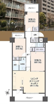 エステ・スクエアふじみ野B棟の画像