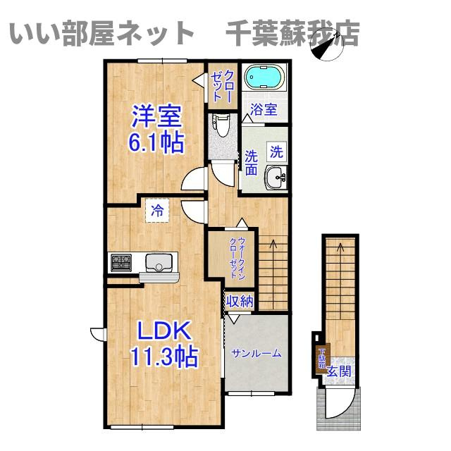 ビアンＫＴの間取り