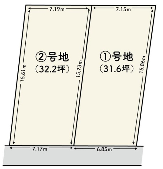 【区画図】 | K41356-１号地待鳳
