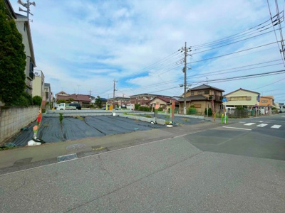 【前面道路含む現地写真】 | 武蔵村山市大南3丁目　売地　【全3区画】
