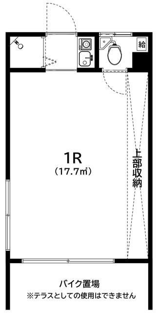 桜が池ハイツの間取り