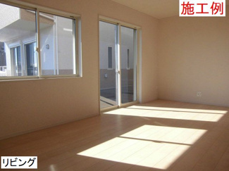 【居間・リビング】 | 茅ヶ崎市中島 2号棟 第14 | 施工例です
