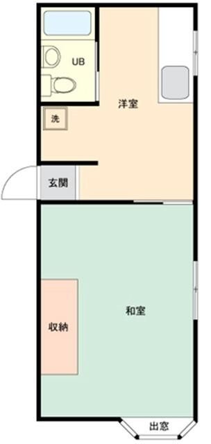 春美荘の間取り