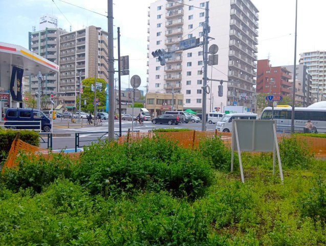 品川区東中延　建築条件なし売地の外観