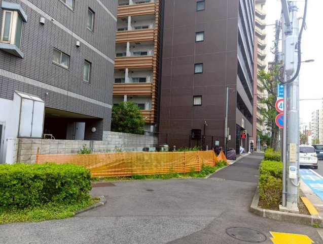 品川区東中延　建築条件なし売地の外観