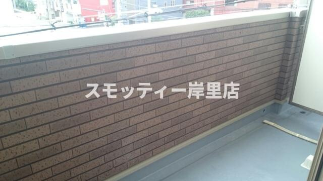 コータコートのバルコニー