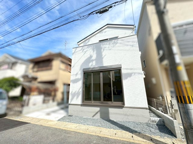 ◆近鉄京都線「伊勢田」駅徒歩５分◆ＪＲ奈良線の２沿線利用可能◆家事動線良好◆宇治市羽拍子町１期の外観|外観