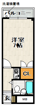 エルベラーノ宝塚の間取り