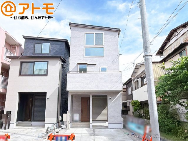【外観】 | 駿河区八幡5丁目8期　新築戸建　1号地 | スタイリッシュな外観は毎日の帰宅が楽しみになりますね♪