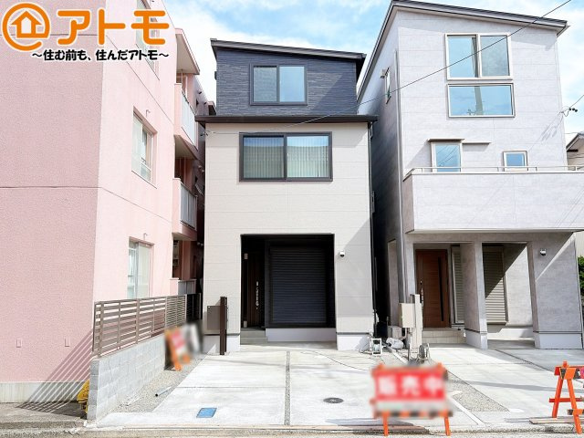 【外観】 | 駿河区八幡5丁目8期　新築戸建　2号地 | スタイリッシュな外観は毎日の帰宅が楽しみになりますね♪