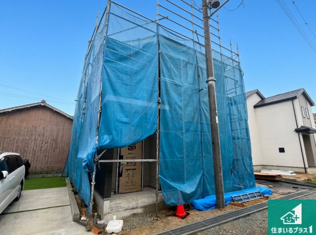 明石市魚住町西岡　新築一戸建ての外観|現在の進捗状況です！順調に作業進行中、完成が待ち遠しいです！詳細の間取り等、お気軽にお問い合わせください！
