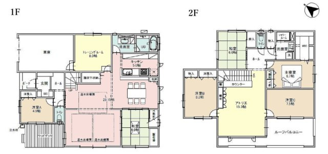 【間取り】 | 中古戸建の6LDK以上の間取りは、部屋数が多いため、希少価値が高い物件です。子供の多い家族や親子二世帯に適しています。1人1部屋の割り当て出来るほか、親戚、知人が宿泊する部屋を用意することが可能です。